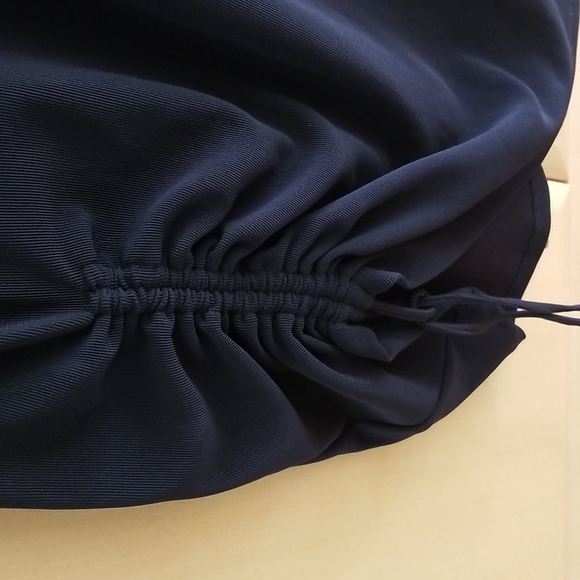 ZARA OTTOMAN KNIT DRESS BLACK - Picture 2 of 5